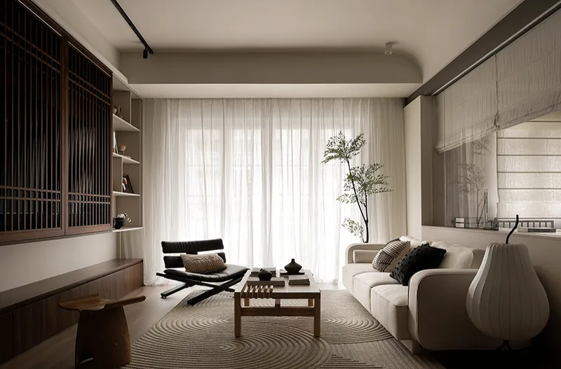A quiet home in wood · Design rendering