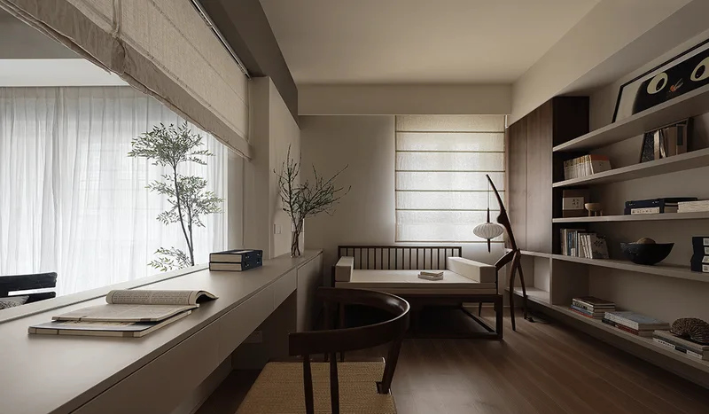 A quiet home in wood · Design rendering 4
